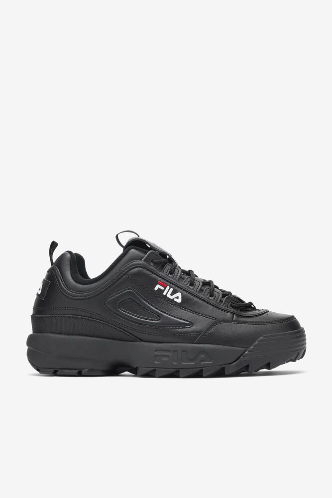 Fila Sneakers Disruptor 2 Premium Mens Black - India LKO-893172